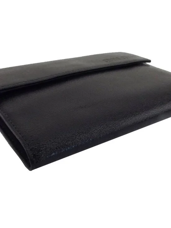 MIUMIU Tri-fold wallet black Women Authentic secondhand - Picture 3 of 10